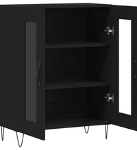 Sideboard Schwarz 69,5x34x90 cm Holzwerkstoff