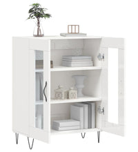 Sideboard Hochglanz-Weiß 69,5x34x90 cm Holzwerkstoff