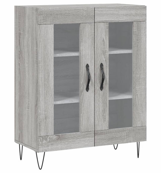 Sideboard Grau Sonoma 69,5x34x90 cm Holzwerkstoff