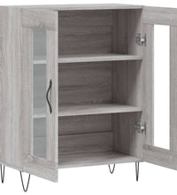 Sideboard Grau Sonoma 69,5x34x90 cm Holzwerkstoff