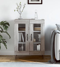 Sideboard Grau Sonoma 69,5x34x90 cm Holzwerkstoff