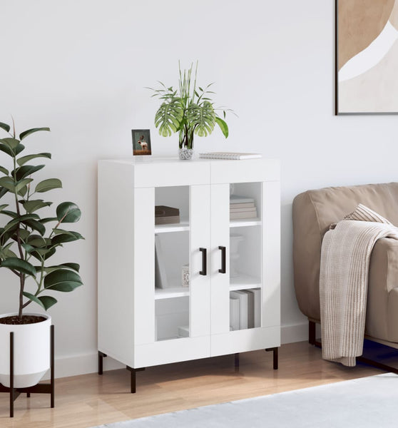 Sideboard Weiß 69,5x34x90 cm Holzwerkstoff