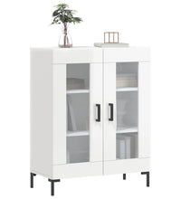 Sideboard Hochglanz-Weiß 69,5x34x90 cm Holzwerkstoff