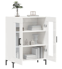 Sideboard Hochglanz-Weiß 69,5x34x90 cm Holzwerkstoff