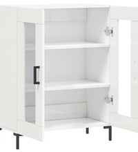 Sideboard Hochglanz-Weiß 69,5x34x90 cm Holzwerkstoff