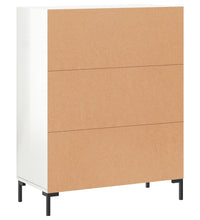 Sideboard Hochglanz-Weiß 69,5x34x90 cm Holzwerkstoff