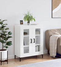 Sideboard Hochglanz-Weiß 69,5x34x90 cm Holzwerkstoff