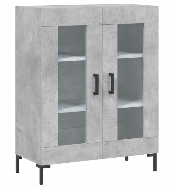 Sideboard Betongrau 69,5x34x90 cm Holzwerkstoff