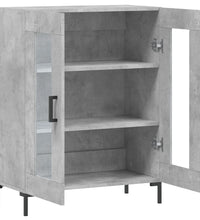 Sideboard Betongrau 69,5x34x90 cm Holzwerkstoff