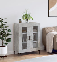 Sideboard Betongrau 69,5x34x90 cm Holzwerkstoff