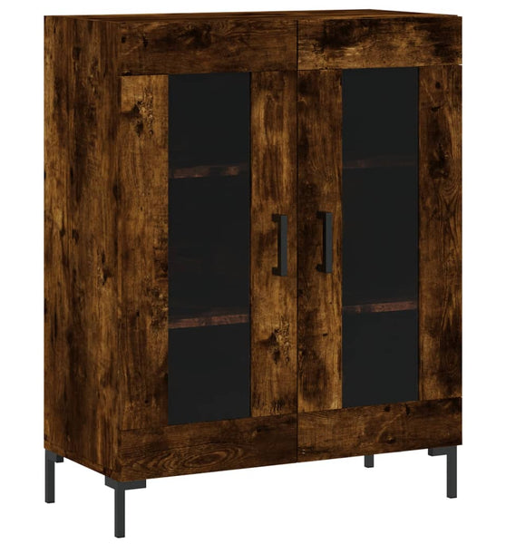 Sideboard Räuchereiche 69,5x34x90 cm Holzwerkstoff