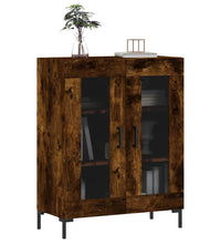 Sideboard Räuchereiche 69,5x34x90 cm Holzwerkstoff