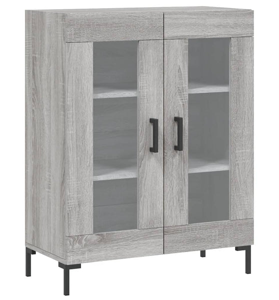 Sideboard Grau Sonoma 69,5x34x90 cm Holzwerkstoff