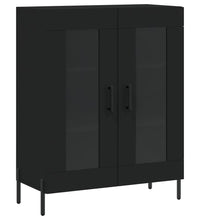 Sideboard Schwarz 69,5x34x90 cm Holzwerkstoff