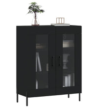 Sideboard Schwarz 69,5x34x90 cm Holzwerkstoff