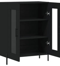 Sideboard Schwarz 69,5x34x90 cm Holzwerkstoff