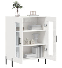 Sideboard Hochglanz-Weiß 69,5x34x90 cm Holzwerkstoff