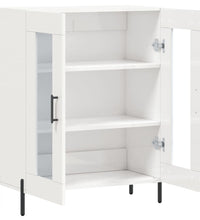 Sideboard Hochglanz-Weiß 69,5x34x90 cm Holzwerkstoff