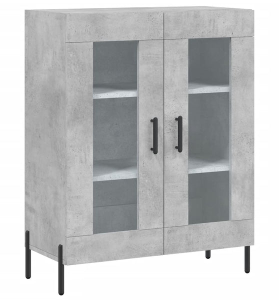 Sideboard Betongrau 69,5x34x90 cm Holzwerkstoff