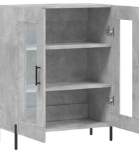 Sideboard Betongrau 69,5x34x90 cm Holzwerkstoff