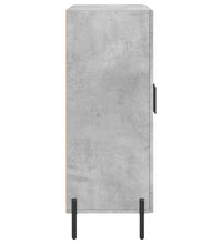 Sideboard Betongrau 69,5x34x90 cm Holzwerkstoff