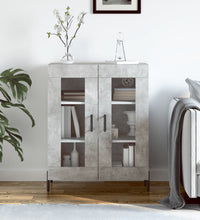 Sideboard Betongrau 69,5x34x90 cm Holzwerkstoff