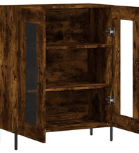 Sideboard Räuchereiche 69,5x34x90 cm Holzwerkstoff