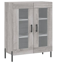 Sideboard Grau Sonoma 69,5x34x90 cm Holzwerkstoff