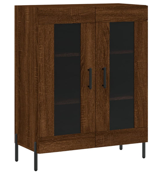 Sideboard Braun Eichen-Optik 69,5x34x90 cm Holzwerkstoff