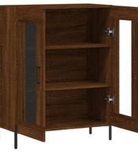 Sideboard Braun Eichen-Optik 69,5x34x90 cm Holzwerkstoff