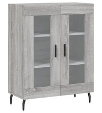 Sideboard Grau Sonoma 69,5x34x90 cm Holzwerkstoff