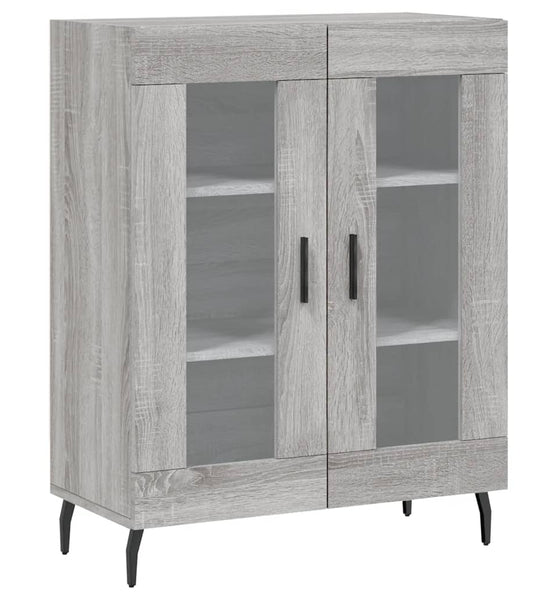 Sideboard Grau Sonoma 69,5x34x90 cm Holzwerkstoff