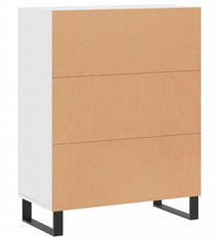 Sideboard Weiß 69,5x34x90 cm Holzwerkstoff