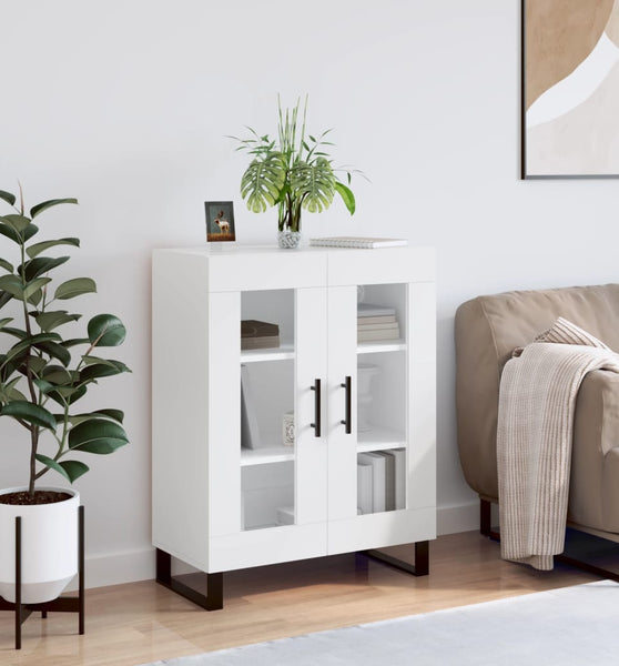 Sideboard Weiß 69,5x34x90 cm Holzwerkstoff