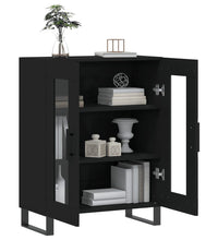 Sideboard Schwarz 69,5x34x90 cm Holzwerkstoff