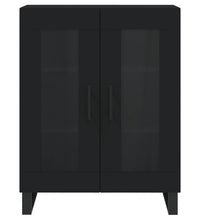 Sideboard Schwarz 69,5x34x90 cm Holzwerkstoff