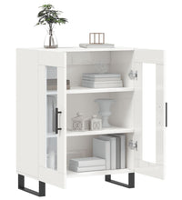 Sideboard Hochglanz-Weiß 69,5x34x90 cm Holzwerkstoff