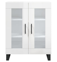 Sideboard Hochglanz-Weiß 69,5x34x90 cm Holzwerkstoff