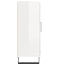 Sideboard Hochglanz-Weiß 69,5x34x90 cm Holzwerkstoff