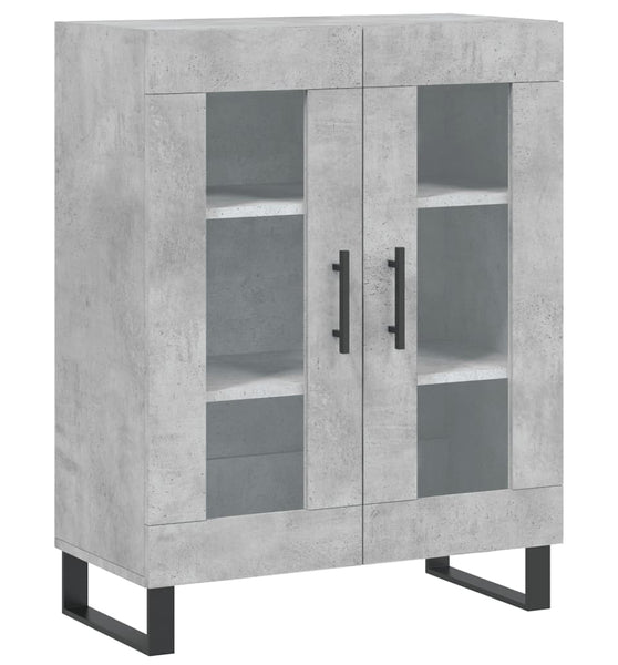 Sideboard Betongrau 69,5x34x90 cm Holzwerkstoff