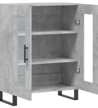 Sideboard Betongrau 69,5x34x90 cm Holzwerkstoff