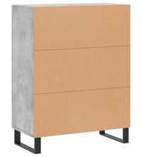 Sideboard Betongrau 69,5x34x90 cm Holzwerkstoff