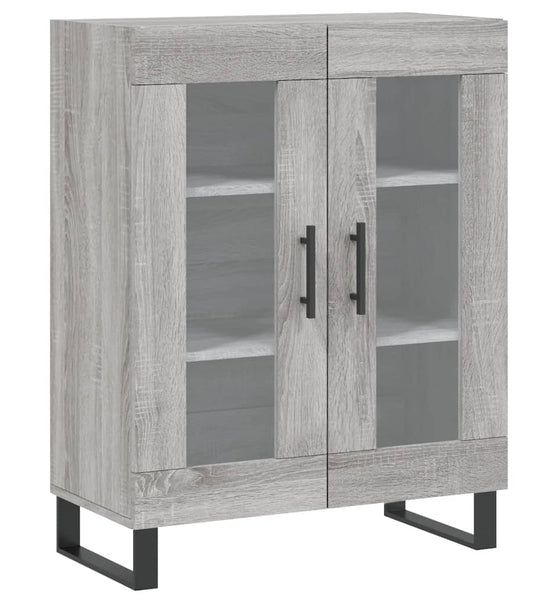 Sideboard Grau Sonoma 69,5x34x90 cm Holzwerkstoff