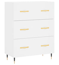 Sideboard Weiß 69,5x34x90 cm Holzwerkstoff