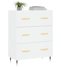 Sideboard Weiß 69,5x34x90 cm Holzwerkstoff