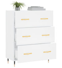 Sideboard Weiß 69,5x34x90 cm Holzwerkstoff