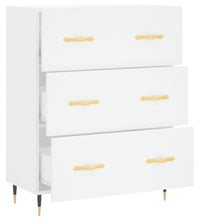 Sideboard Weiß 69,5x34x90 cm Holzwerkstoff