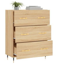 Sideboard Sonoma-Eiche 69,5x34x90 cm Holzwerkstoff