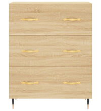 Sideboard Sonoma-Eiche 69,5x34x90 cm Holzwerkstoff