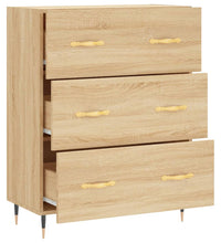 Sideboard Sonoma-Eiche 69,5x34x90 cm Holzwerkstoff